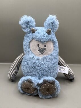Demdaco Here For You Growl Pal Plush Stuffed Animal Baby Blue